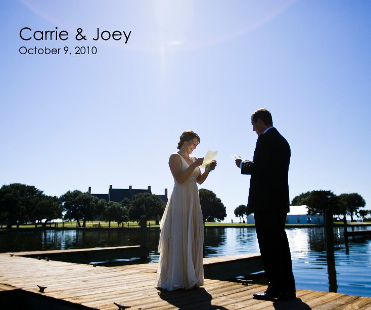 View Carrie & Joey October 9, 2010 by Mary Basnight Photography