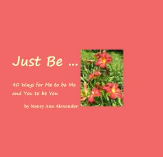 Just Be ... book cover