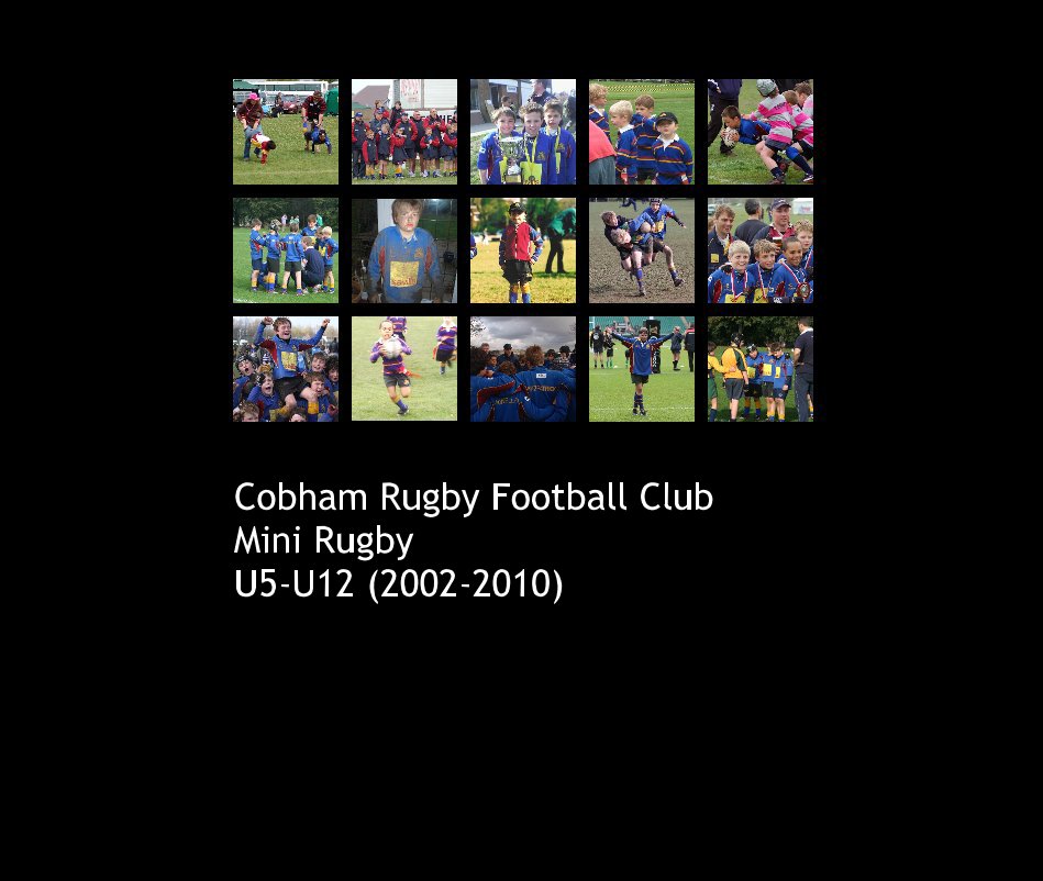 Ver CRFC Mini Rugby U5-U12 (2002-2010) por Esther Kitto
