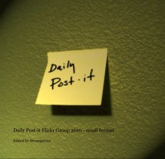 Daily Post-It Flickr Group 2010- small format book cover