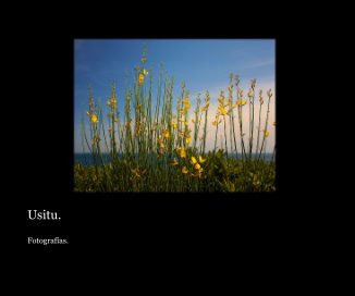 Fotografías de Usitu. book cover