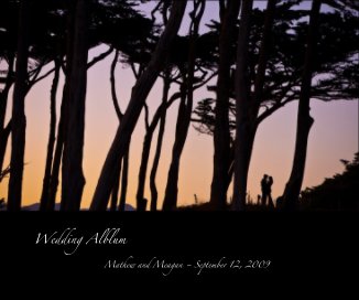 Wedding Album Mathew and Meagan - September 12, 2009 book cover