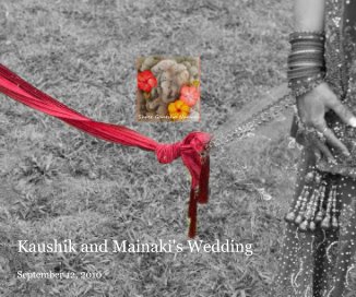 Kaushik and Mainaki's Wedding book cover