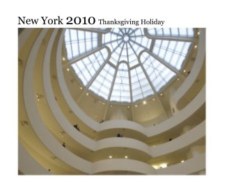 New York 2010 Thanksgiving Holiday book cover