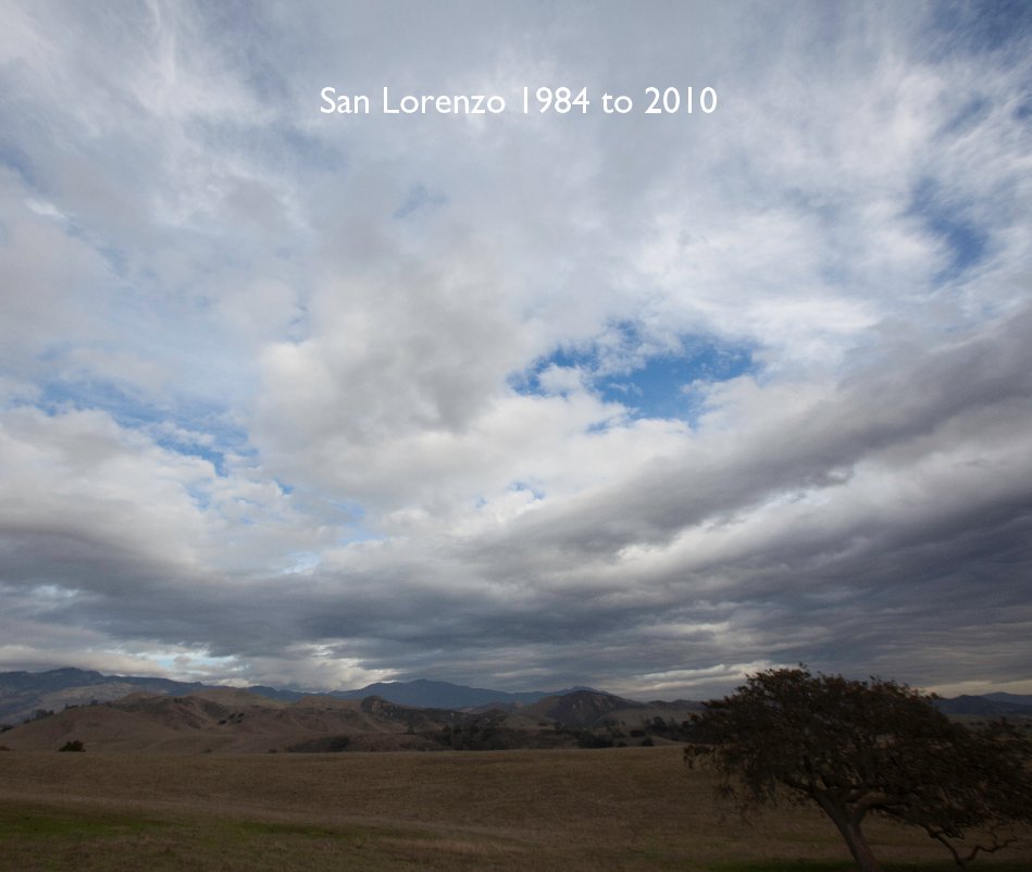 View San Lorenzo 1984 to 2010 by Steve Berman