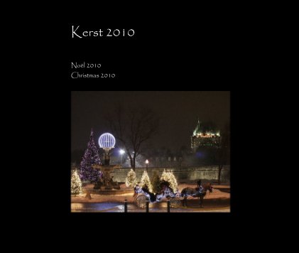 Kerst 2010 book cover