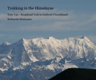 Trekking in the Himalayas book cover