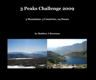 3 Peaks Challenge 2009 book cover