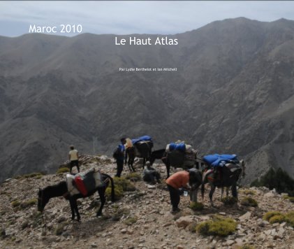 Maroc 2010 Le Haut Atlas book cover