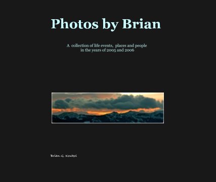 Photos by Brian book cover