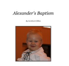 Alexander's Baptism book cover