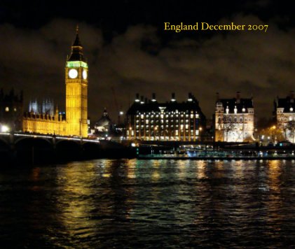 England December 2007 book cover