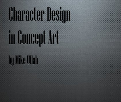 Character Design in Concept Art book cover