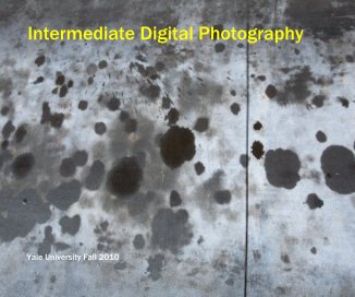 Intermediate Digital Photography Yale University Fall 2010 book cover