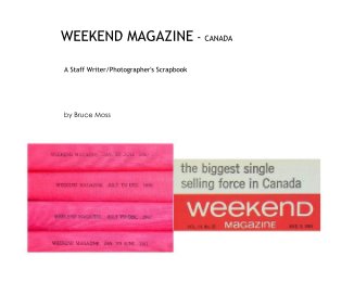 WEEKEND MAGAZINE - CANADA book cover