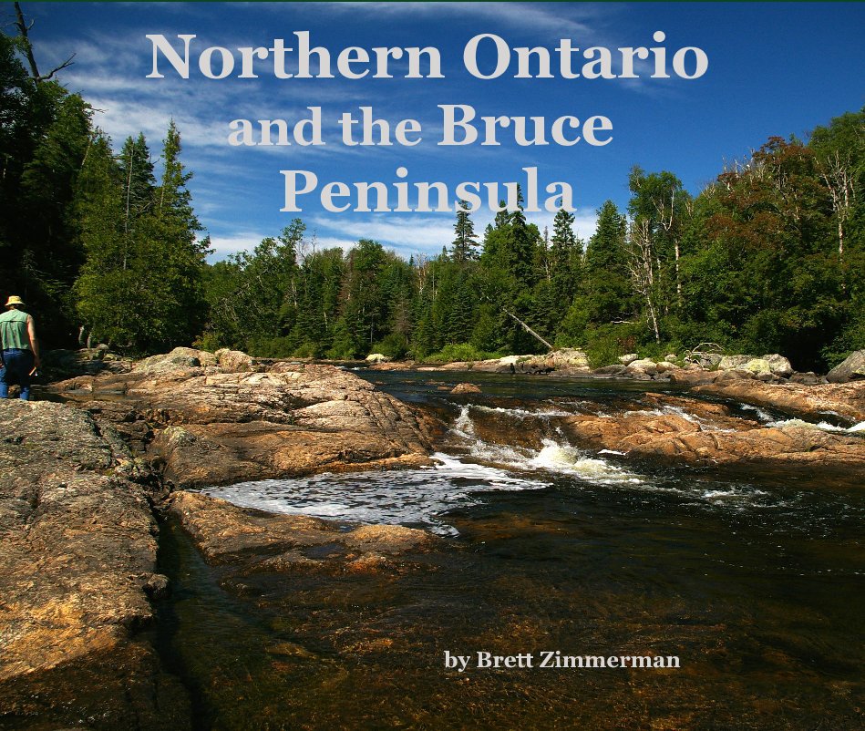 View Northern Ontario and the Bruce Peninsula by Brett Zimmerman