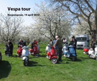 Vespa tour book cover