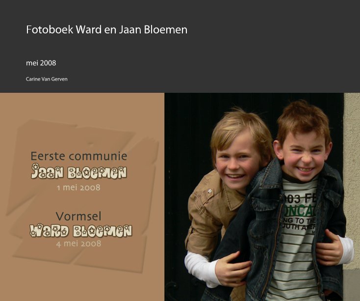 View Fotoboek Ward en Jaan Bloemen by Carine Van Gerven