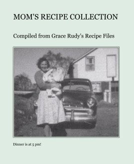 MOM'S RECIPE COLLECTION book cover