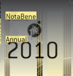 NotaBene-2010-Annual book cover