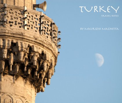 TURKEY travel notes book cover