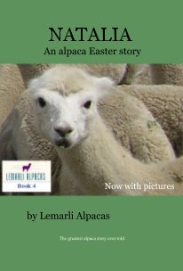 NATALIA An alpaca Easter story book cover