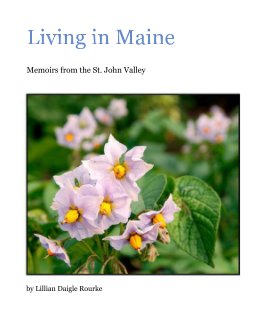 Living in Maine book cover