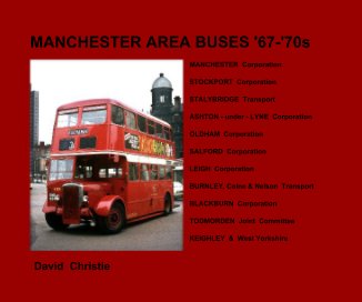 MANCHESTER AREA BUSES '67-'70s book cover