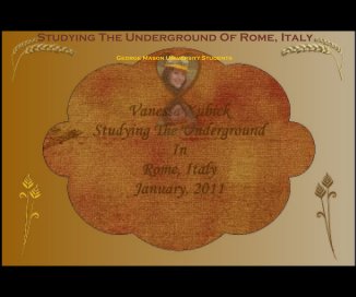 Studying The Underground Of Rome, Italy book cover