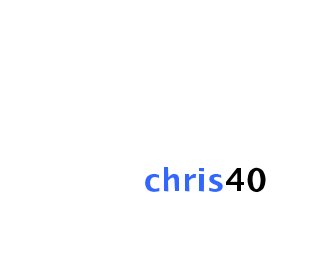 chris40 book cover