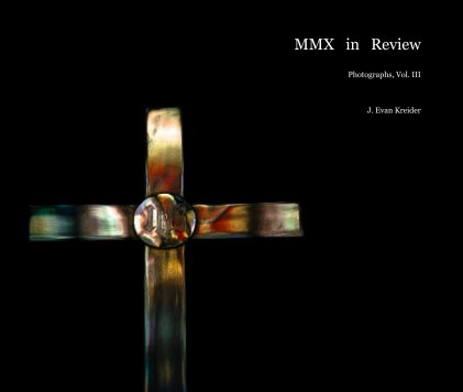 MMX in Review Photographs, Vol. III book cover