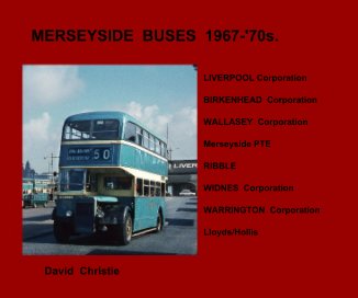 MERSEYSIDE BUSES 1967-'70s. book cover