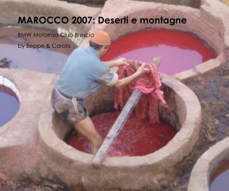 MAROCCO 2007: Deserti e montagne book cover