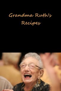 Grandma Ruth's Recipes book cover