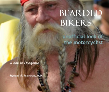 BEARDED BIKERS unofficial look of the motorcyclist book cover