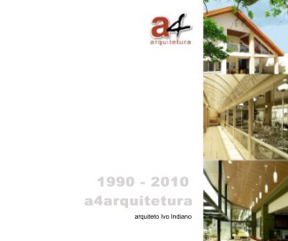 1990 - 2010 a4arquitetura book cover