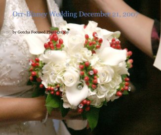 Orr-Blaney Wedding December 21, 2007 book cover