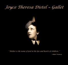 Joyce Theresa Distel ~ Gallet book cover