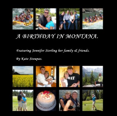 A BIRTHDAY IN MONTANA. book cover
