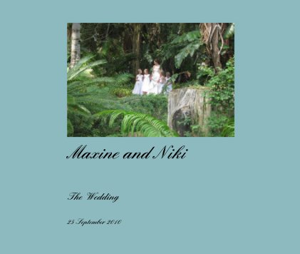 Maxine and Niki book cover