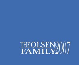 The Olsen Family book cover
