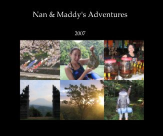 Nan & Maddy's Adventures book cover