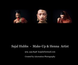 Sajal Hubbs - Make-Up & Henna Artist book cover