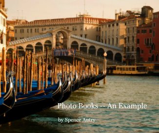 Photo Books -- An Example book cover