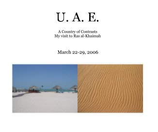 U. A. E. book cover