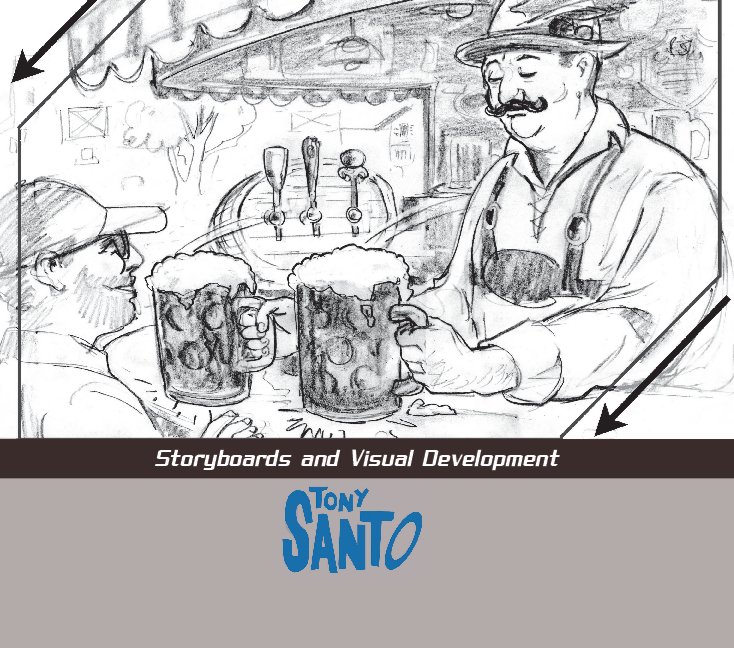 View Storyboards and Visual Development by Tony Santo