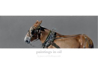 paintings in oil: softcover book cover