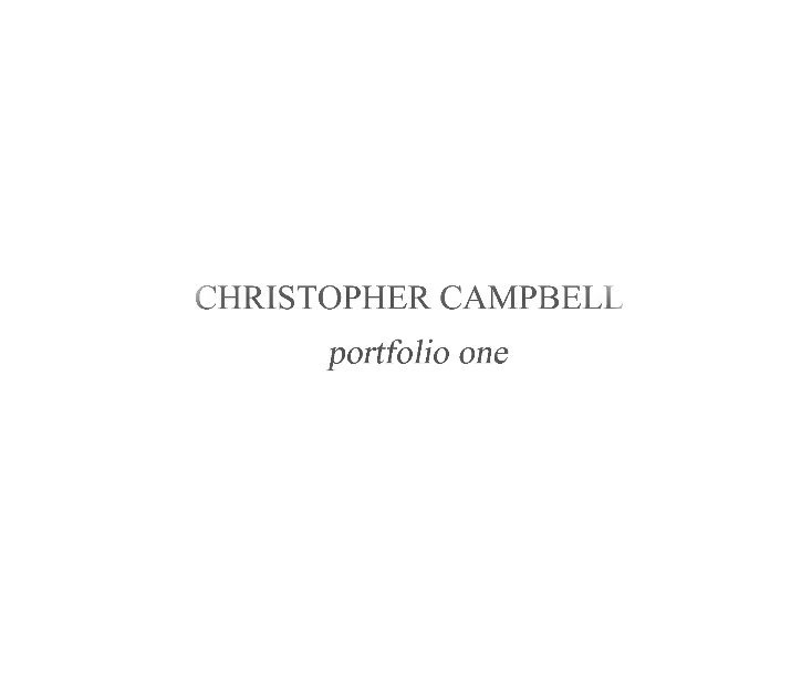 View Portfolio by Christopher Campbell