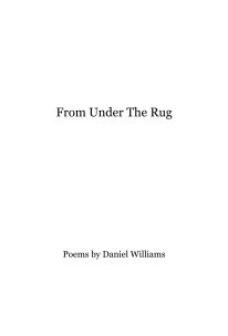 From Under The Rug book cover