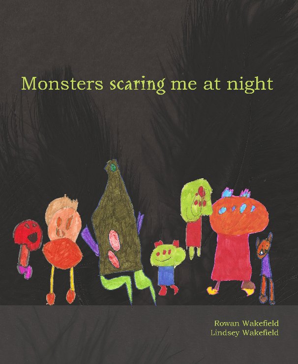 View Monsters scaring me at night II by Rowan Wakefield